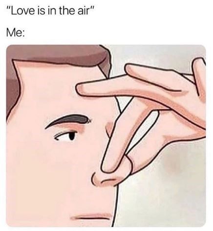 Love is in the air meme