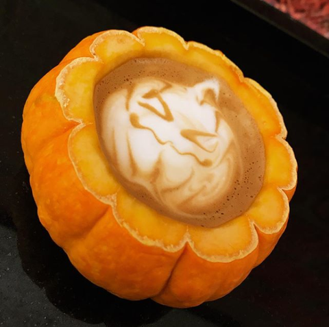 Pumpkin Latte Art